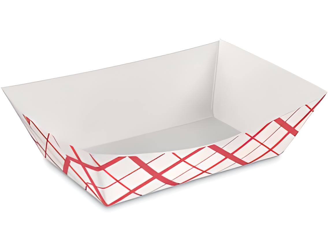OME-BPZ90 clear disposable food tray, 214x147x51 mm, suitable for catering and deli items.