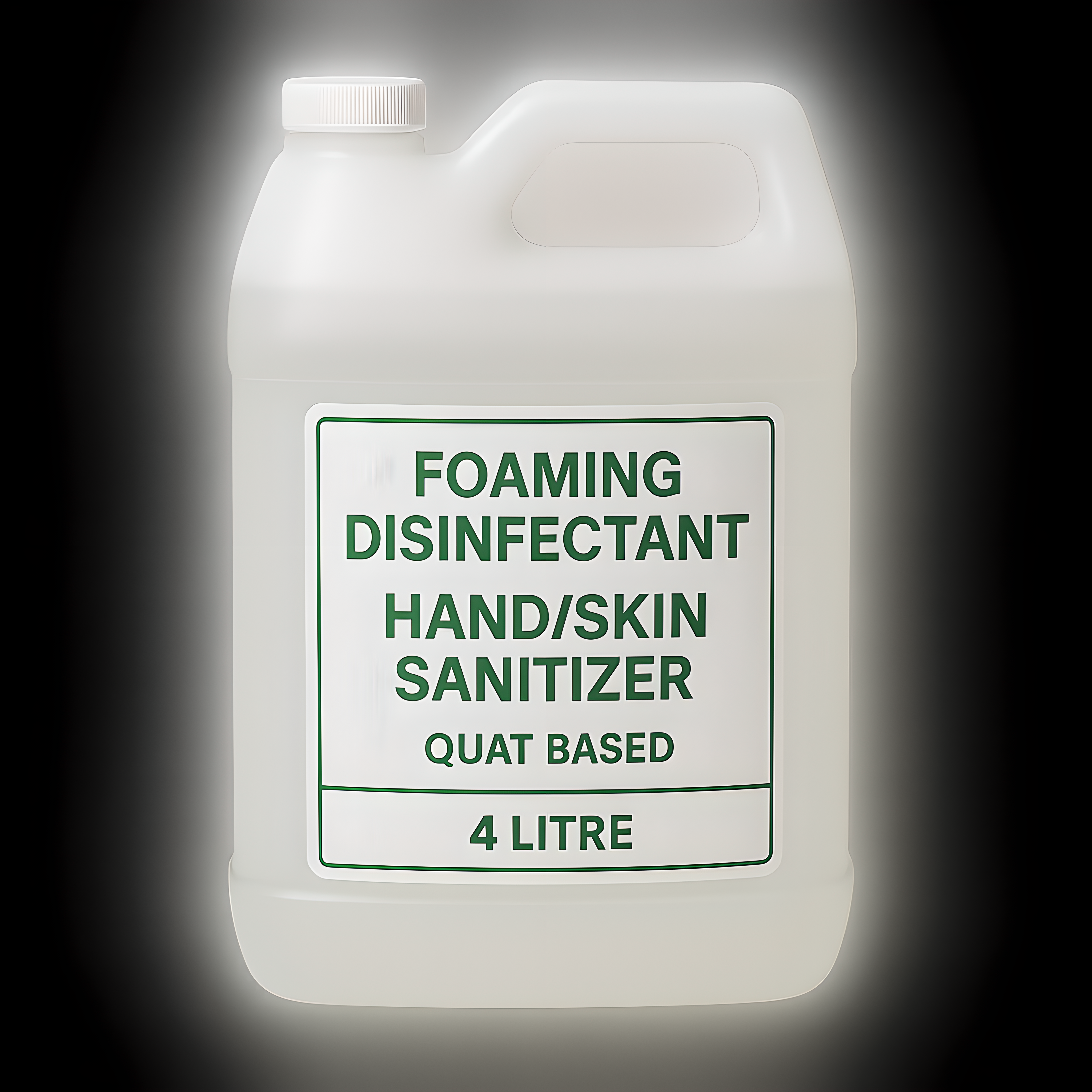 4L J546 Sani Hands Foaming Hand Sanitizer, 10% Quaternary Compound Disinfectant Bulk.