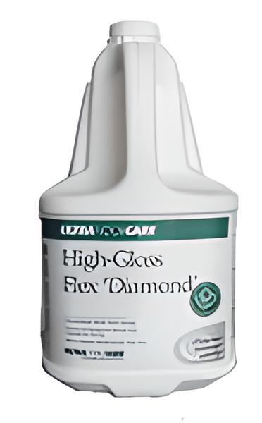 High gloss flexible slip resistant plastic floor coating, Diamond 1016-1, 4L container.