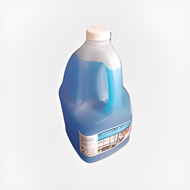 NKS 4L RTU ready-to-use blue glass cleaner with Nu-Kleen fresh smell, streak-free formula.