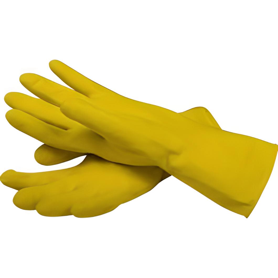 Lato Gard Flocked Nitrile Gloves size 9 for industrial safety, chemical resistance, and comfort.