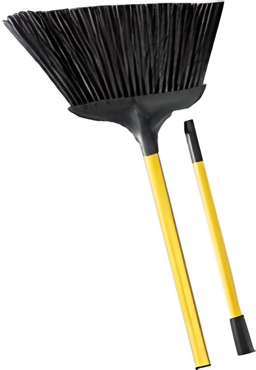 44-inch heavy-duty angle broom model 2032 with strong metal handle for commercial and industrial use.