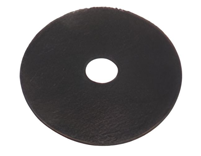 18 inch black stripping pad, heavy duty industrial cleaner for fast floor finish removal.